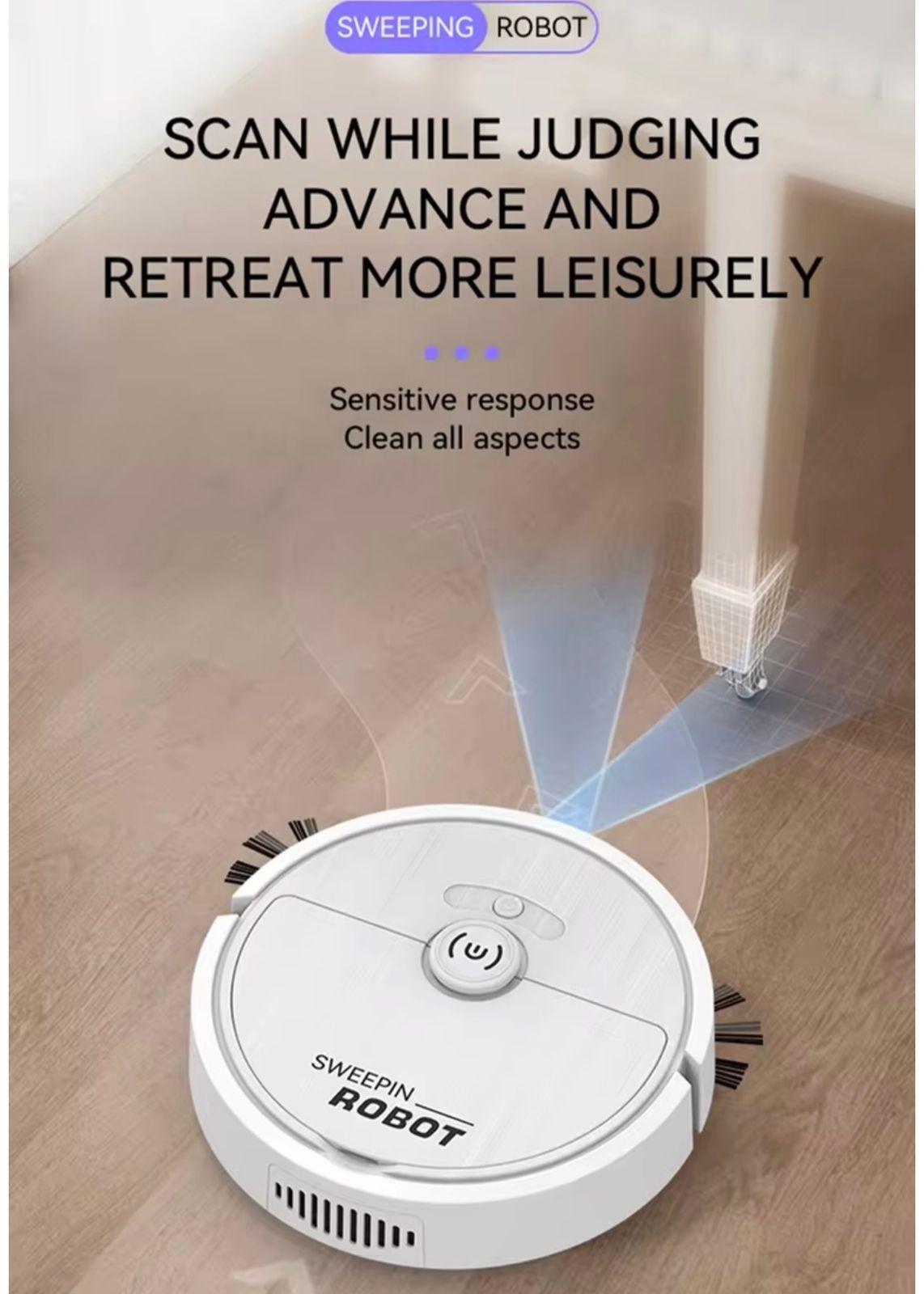 VacuPro™ Smart Sweep Robot Cleaner