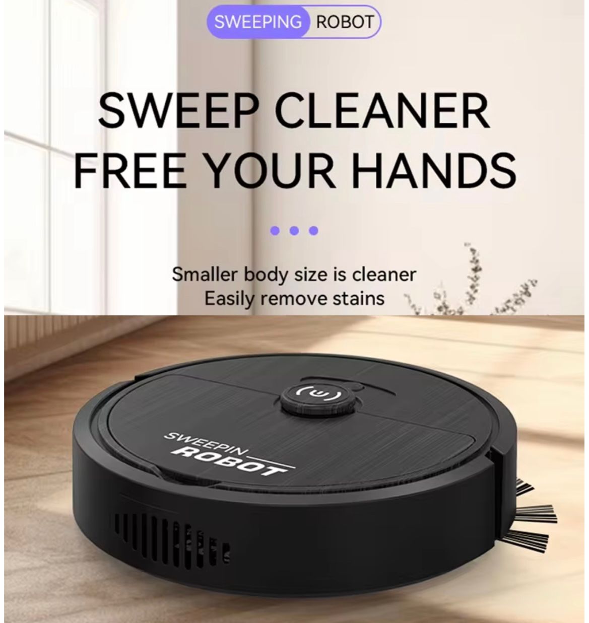 VacuPro™ Smart Sweep Robot Cleaner